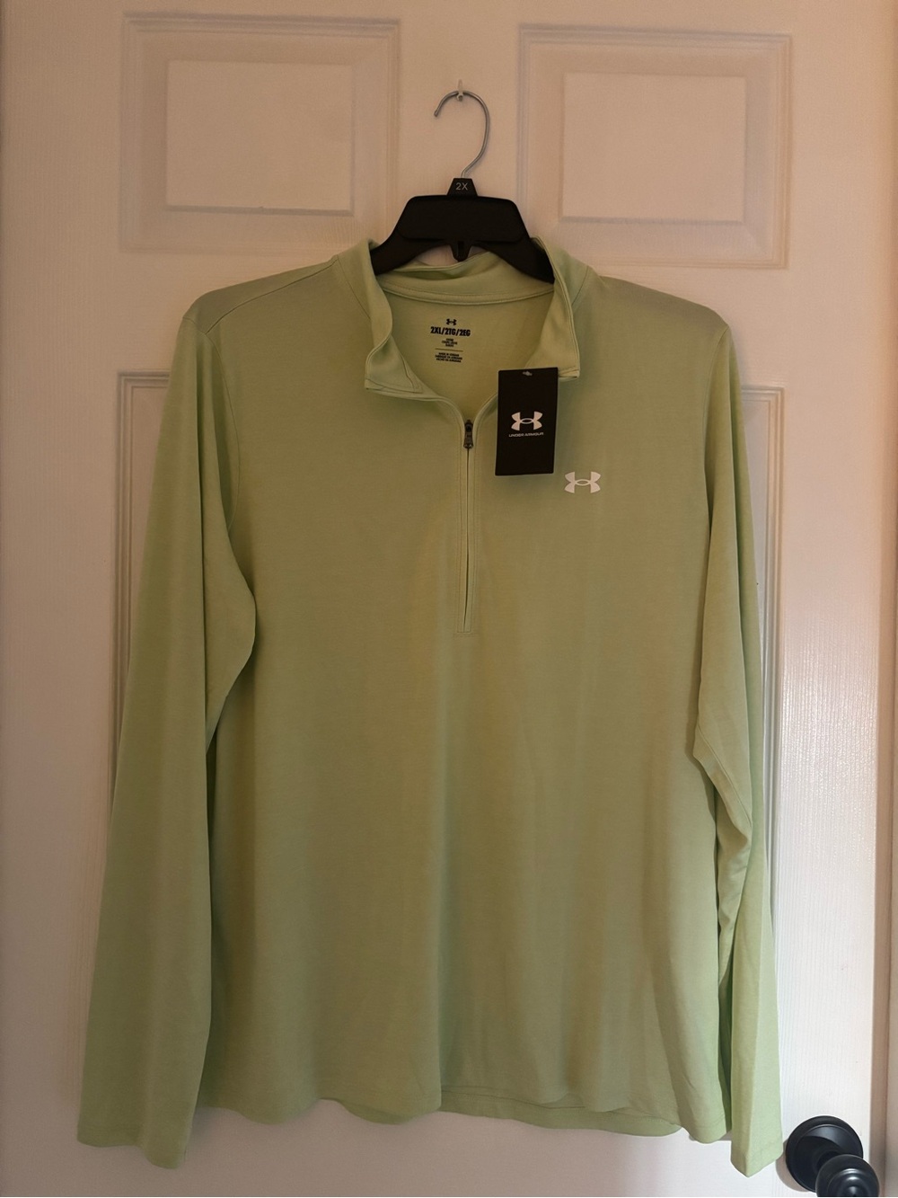 Under Armour Women’s Twist Tech 1/4 Zip Logo Performance Top 2XL